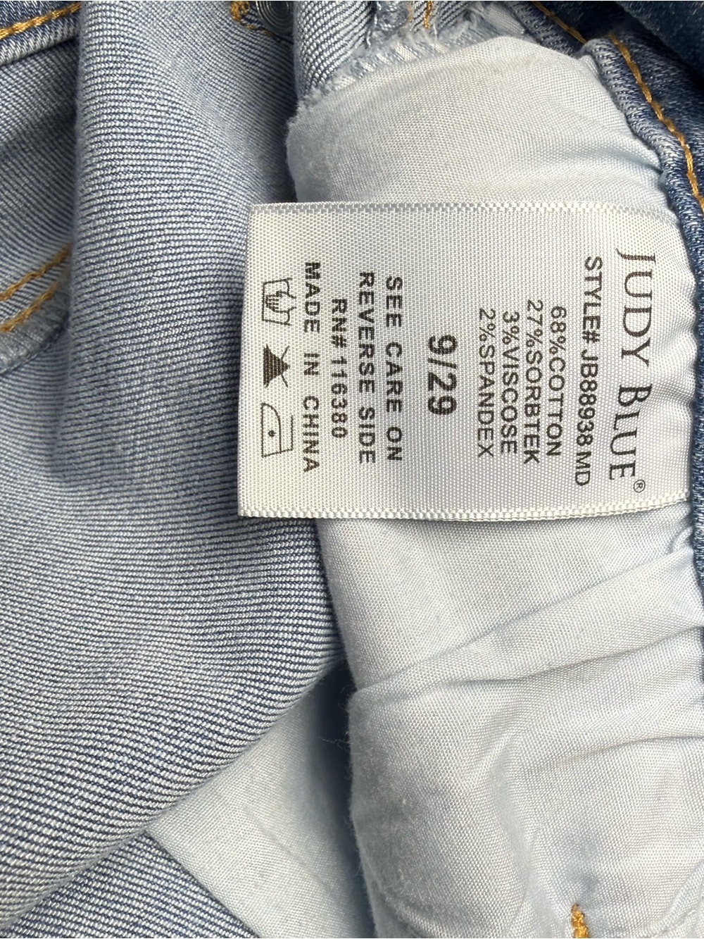 Judy Blue Light Blue Mid-Rise Boyfriend Women's Jeans Denim - Picture 6 of 16